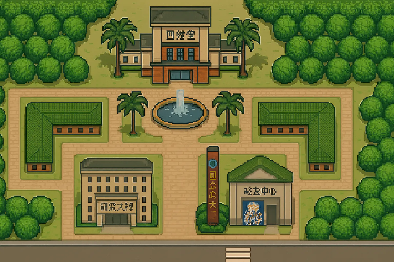GaiaCraft — 政大校園像素地圖