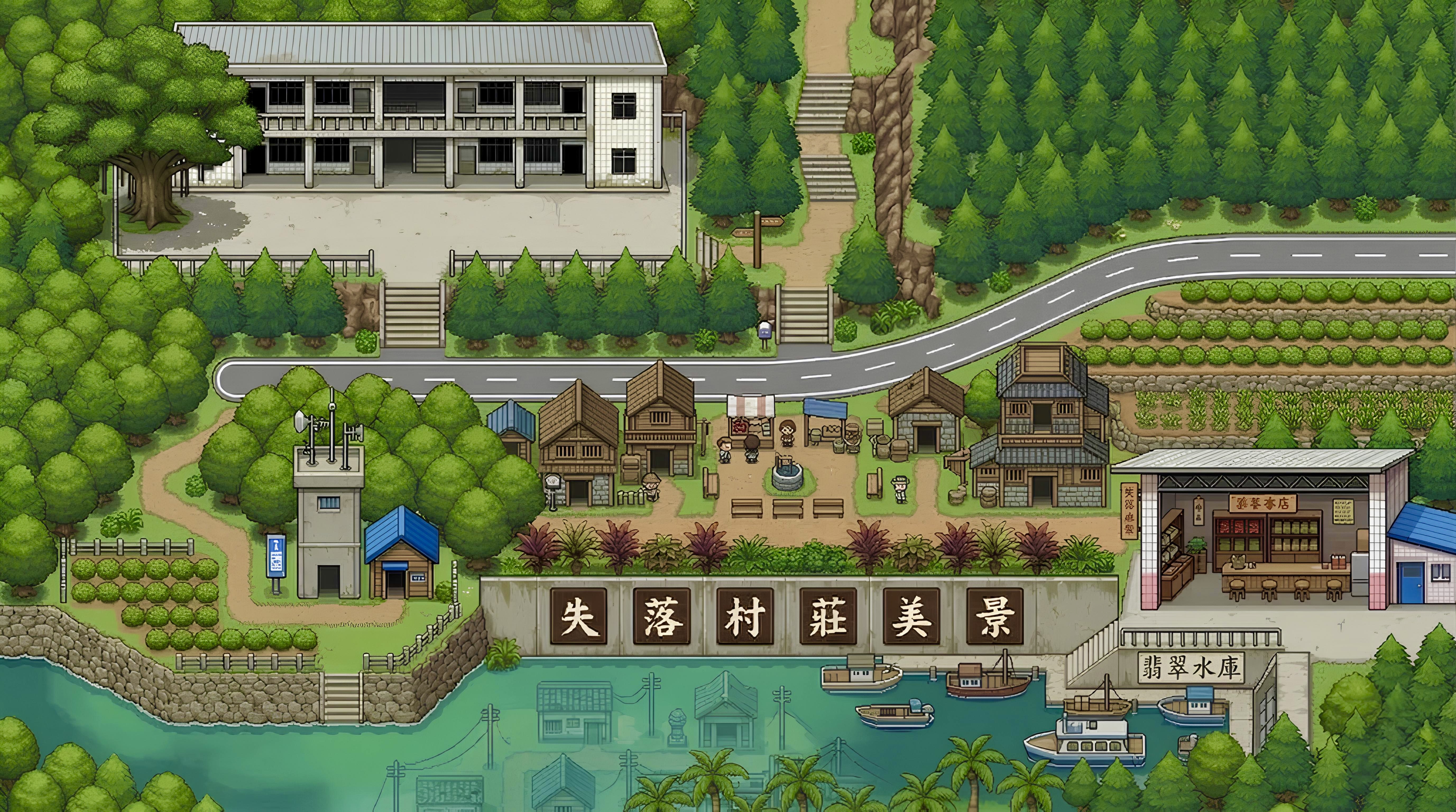 GaiaCraft — 失落村莊美景